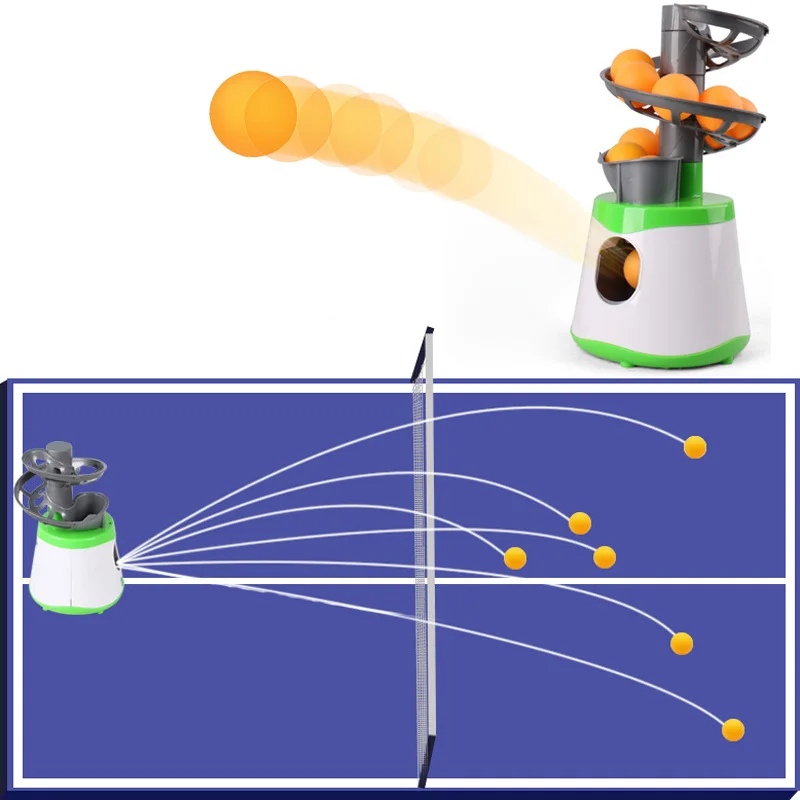 4*AA Battery Mini Table Tennis Robot Service Pitching Machine Trainer Adult Kid Sport Game Gift Racquet Sport 40+ Ping Pong Ball
4*AA Battery Mini Table Tennis Robot Service Pitching Machine Trainer Adult Kid Sport Game Gift Racquet Sport 40+ Ping Pong Ball