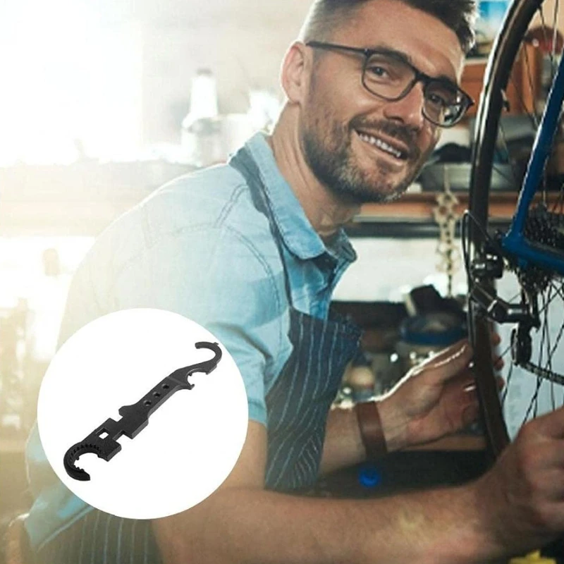 Q9QF Multi-function Wrench High-strength Steel Universal Spanner Repair Tool for Nut Removal Installation
Q9QF Multi-function Wrench High-strength Steel Universal Spanner Repair Tool for Nut Removal Installation