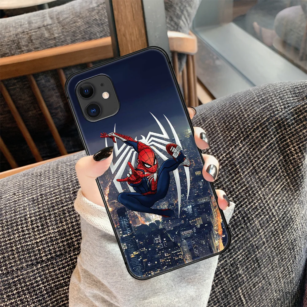 Spiders Man Super Phone Case Cover Hull For iphone 5 5s se 2020 6 6s 7 8 12 mini plus X XS XR 11 PRO MAX black Cell Luxury Shell 
Spiders Man Super Phone Case Cover Hull For iphone 5 5s se 2020 6 6s 7 8 12 mini plus X XS XR 11 PRO MAX black Cell Luxury Shell