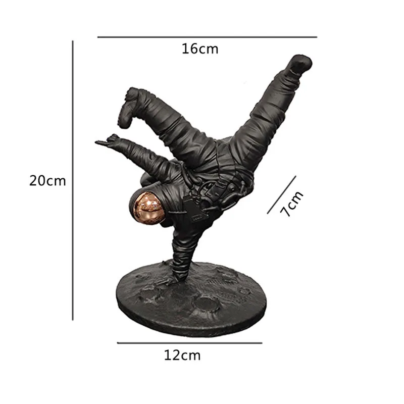20CM Creative Astronaut Spaceman Street Dance Breaking Action Figure Model Speelgoed Home Office Desktop Decoration Art Crafts
20CM Creative Astronaut Spaceman Street Dance Breaking Action Figure Model Speelgoed Home Office Desktop Decoration Art Crafts