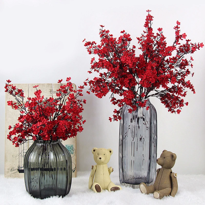 Cherry Blossoms Artificial Flowers Baby's Breath Gypsophila Fake Flowers DIY Wedding Decor Home Bouquet Faux Christmas Branch
Cherry Blossoms Artificial Flowers Baby's Breath Gypsophila Fake Flowers DIY Wedding Decor Home Bouquet Faux Christmas Branch