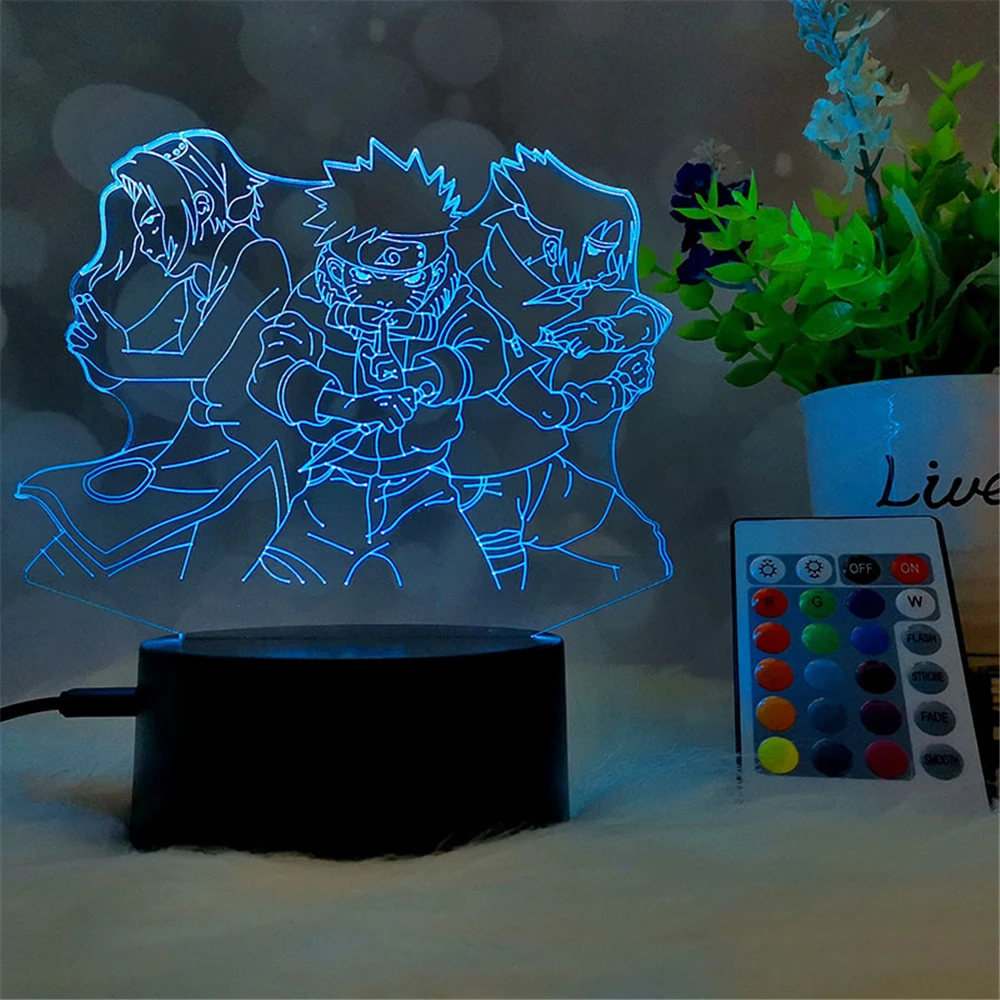 Anime Lamp Holiday Gifts Fairy Lights 3D Night Lights USB Table Light Led for Decoration Home Room Lighting Child Desk Children
Anime Lamp Holiday Gifts Fairy Lights 3D Night Lights USB Table Light Led for Decoration Home Room Lighting Child Desk Children