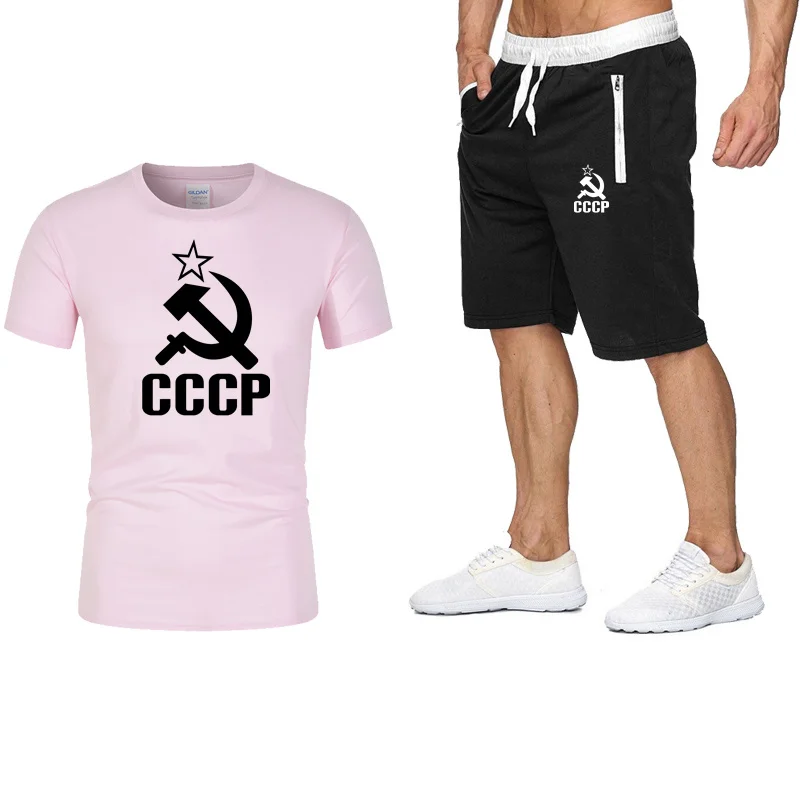 2021 Summer Men's Cotton T-shirt Round Neck Pullover Fashion Print Short Sleeve + Shorts Two-piece Set 
2021 Summer Men's Cotton T-shirt Round Neck Pullover Fashion Print Short Sleeve + Shorts Two-piece Set