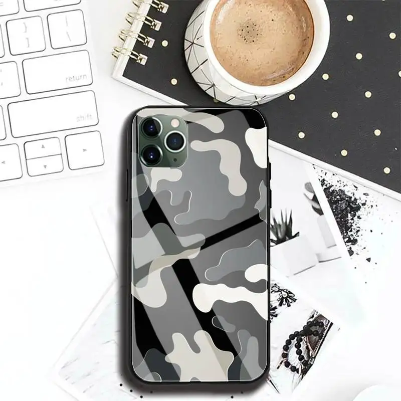 Camouflage Camo Army Phone Case For Iphone 11 Pro MAX XR X 7 8Plus SE2020 DIY Shockproof Glass Soft Silicone Edge
Camouflage Camo Army Phone Case For Iphone 11 Pro MAX XR X 7 8Plus SE2020 DIY Shockproof Glass Soft Silicone Edge