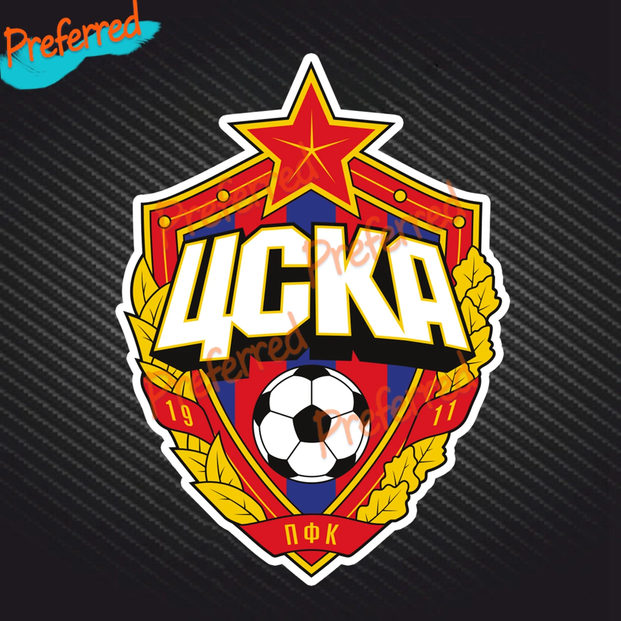 Printed Self-adhesive Decal Moscow CSKA Decal Motocross Racing Laptop Helmet Trunk Wall Vinyl Car Sticker Die Cutting
Printed Self-adhesive Decal Moscow CSKA Decal Motocross Racing Laptop Helmet Trunk Wall Vinyl Car Sticker Die Cutting