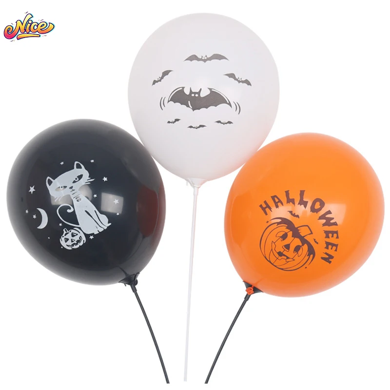 12inch20/30/40pcs Halloween Pumpkin Ghost Balloons Toys Globos Party Supplies Theme Birthday Party Decoration Funny Atmosphere
12inch20/30/40pcs Halloween Pumpkin Ghost Balloons Toys Globos Party Supplies Theme Birthday Party Decoration Funny Atmosphere