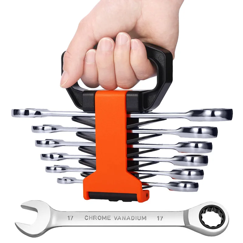 

Metric Combination Ratchet Wrench Set,Chrome Vanadium Steel Universal Ratchet Wrenches Spanners Key set car repair tools