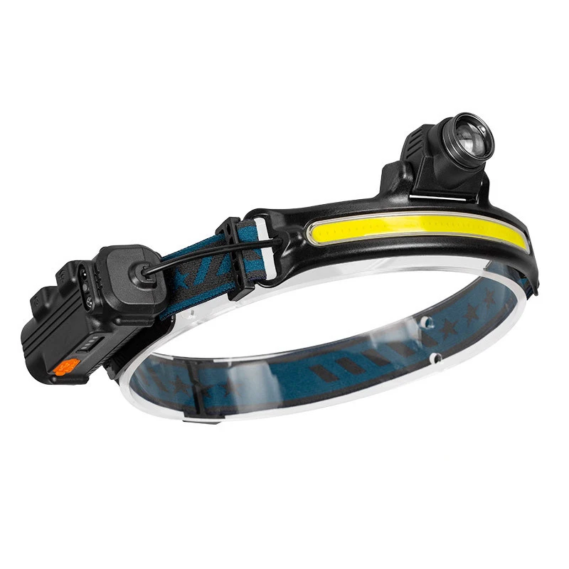 2021 New Induction Headlamp XPG+COB LED Head Lamp with Built-in Battery Flashlight USB Rechargeable 6 Modes Torch
2021 New Induction Headlamp XPG+COB LED Head Lamp with Built-in Battery Flashlight USB Rechargeable 6 Modes Torch