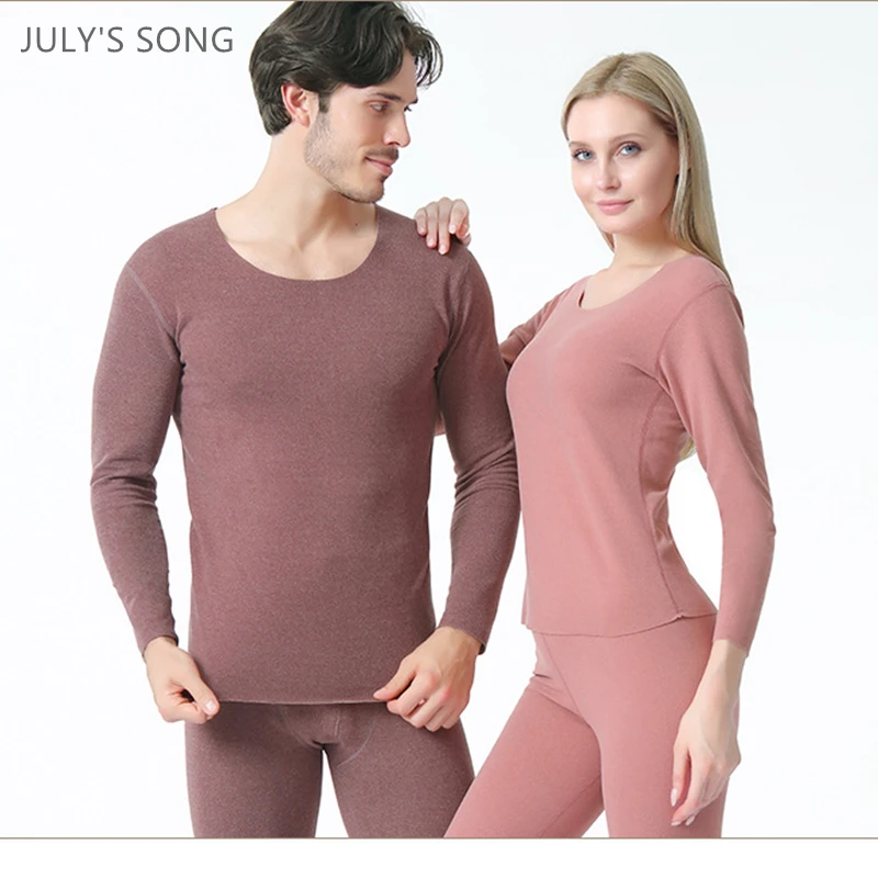 JULY'S SONG Couple Thermal Underwear 2 Piece/Set Long Johns For Male Female Double-Sided Sanded Autumn Winter Warm Plus Size
JULY'S SONG Couple Thermal Underwear 2 Piece/Set Long Johns For Male Female Double-Sided Sanded Autumn Winter Warm Plus Size