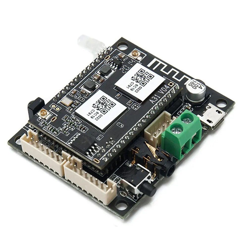 WiFi And Bluetooth-compatible 5.0 Audio Receiver Board Module With Spotify Airplay DLNA 24bit 192kHz FLAC Multiroom
WiFi And Bluetooth-compatible 5.0 Audio Receiver Board Module With Spotify Airplay DLNA 24bit 192kHz FLAC Multiroom