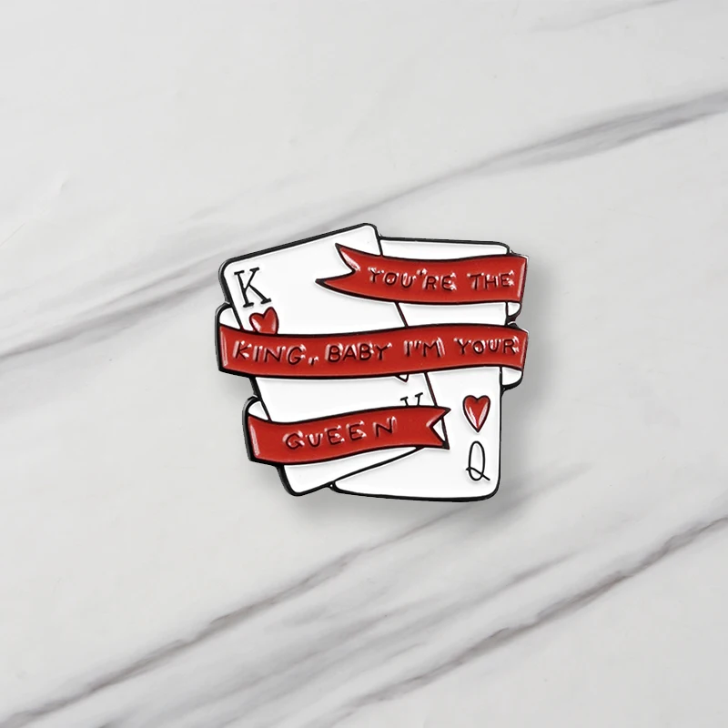 Card Game Enamel Brooches Want To Be A Winner Pins For Clothes Bag Punk Jewelry Gift For Friends
Card Game Enamel Brooches Want To Be A Winner Pins For Clothes Bag Punk Jewelry Gift For Friends