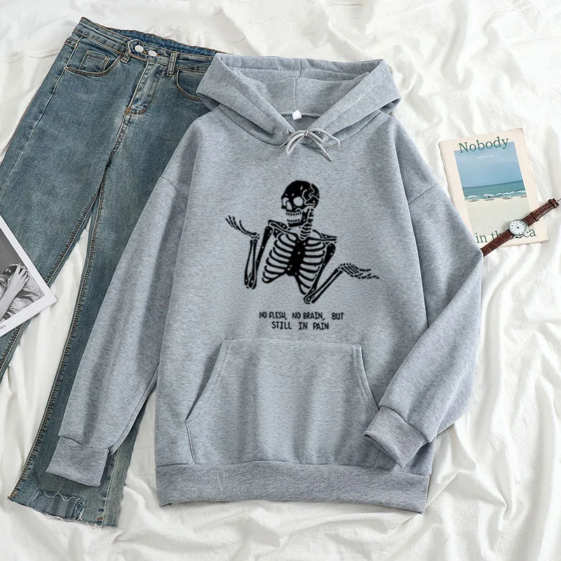 2021 Anime Hoodie Funny Skull Hooded Long Sleeve Streetwear Harajuku Sweatshirt Ladies Casual Loose Unisex Sports Hoodie Tops
2021 Anime Hoodie Funny Skull Hooded Long Sleeve Streetwear Harajuku Sweatshirt Ladies Casual Loose Unisex Sports Hoodie Tops