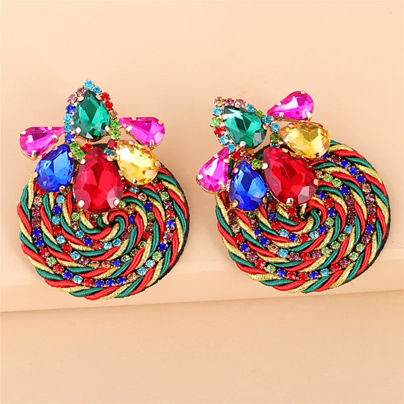 JUJIA Statement Earrings Boho Ethnic Hot Colorful Dangle Drop Earrings Beads Trendy Handmade Wedding Jewelry
JUJIA Statement Earrings Boho Ethnic Hot Colorful Dangle Drop Earrings Beads Trendy Handmade Wedding Jewelry