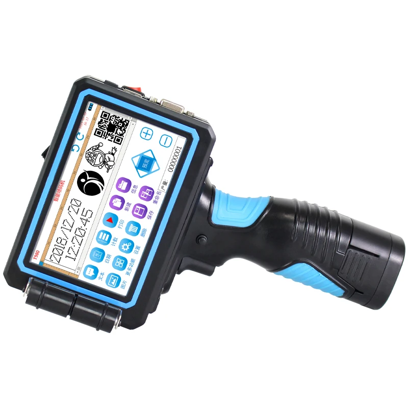 Inkjet Printer Hand Jet Handheld Thermal 4-25mm 5inch Touch Screen Variable QR Bar Batch Code Date Number Logo Expiry Date Label
Inkjet Printer Hand Jet Handheld Thermal 4-25mm 5inch Touch Screen Variable QR Bar Batch Code Date Number Logo Expiry Date Label