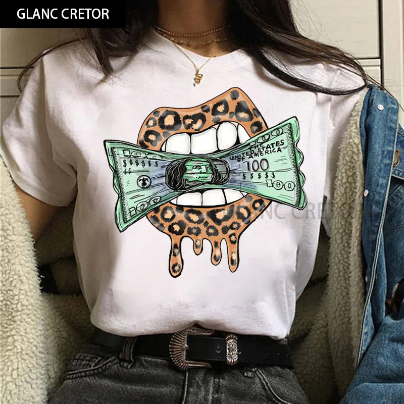 Harajuku Ullzang Tee Tops Female Casual Red Lips Print T-shirt Fashion Women T Shirt Short Sleeve T-shirt Korean Style T Shirt
Harajuku Ullzang Tee Tops Female Casual Red Lips Print T-shirt Fashion Women T Shirt Short Sleeve T-shirt Korean Style T Shirt