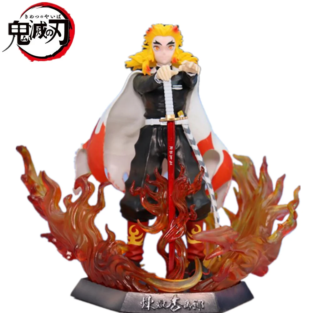 Anime Demon Slayer Rengoku Kyoujurou Fire Statue PVC Action Figure Toy Kimetsu no Yaiba Figurine Toys 210mm
Anime Demon Slayer Rengoku Kyoujurou Fire Statue PVC Action Figure Toy Kimetsu no Yaiba Figurine Toys 210mm