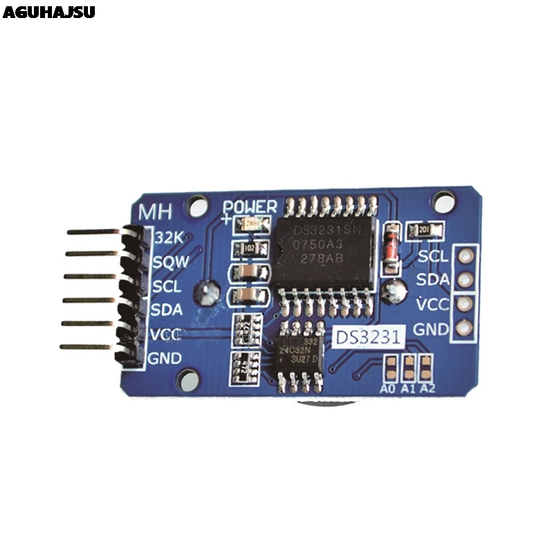 1 шт./лот для Arduino DS3231 AT24C32 IIC модуль прецизионных часов RTC DS3231SN памяти | Электронные