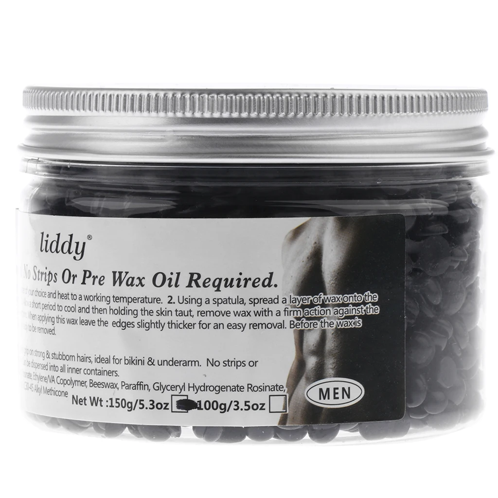 No Strip Depilatory Hot Film Wax Bead Pellets Painless Waxing Bikini Body Hair Removal Hard Beans for Women and Men 150g
No Strip Depilatory Hot Film Wax Bead Pellets Painless Waxing Bikini Body Hair Removal Hard Beans for Women and Men 150g
