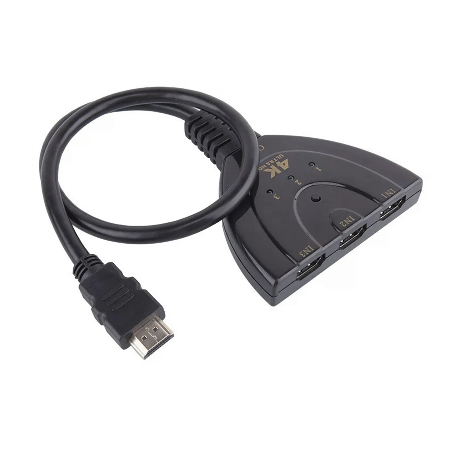 

4K*2K 3D Mini 3 Port HDMI-compatible 1.4 Switch 4K Switcher HD Splitter 1080P Video Adapter For DVD HDTV Xbox360 PS5