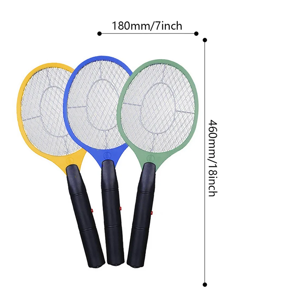 Electric fly Swatter Mosquito Fly Racket Zapperwatter Killer 2 AA Batteries for Home Garden Mosquito killer Hand Operated
Electric fly Swatter Mosquito Fly Racket Zapperwatter Killer 2 AA Batteries for Home Garden Mosquito killer Hand Operated