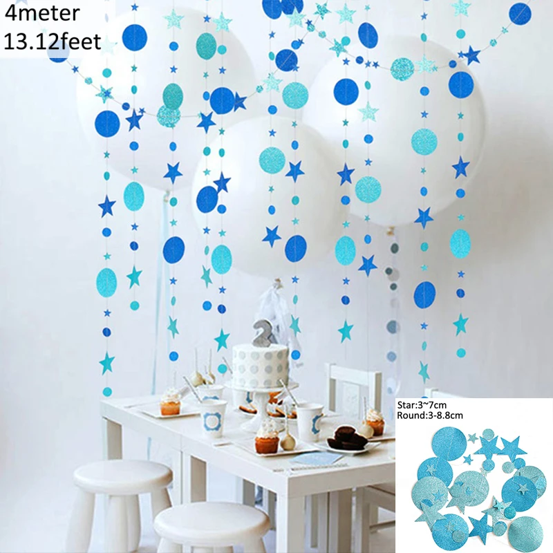 4M Glitter Paper Banner Happy Birthday Party Decoration First 1st Kids Boy Girl Adult Rose Gold Star Pennant Garland Supplies
4M Glitter Paper Banner Happy Birthday Party Decoration First 1st Kids Boy Girl Adult Rose Gold Star Pennant Garland Supplies