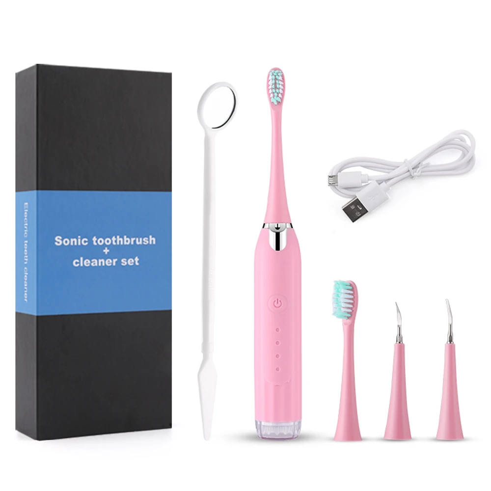 Household Electric Sonic Dental Scaler Tooth Calculus Tool Cleaner Stains Portable Whiten Ultrasonic Teethbrush Tartar Remover
Household Electric Sonic Dental Scaler Tooth Calculus Tool Cleaner Stains Portable Whiten Ultrasonic Teethbrush Tartar Remover