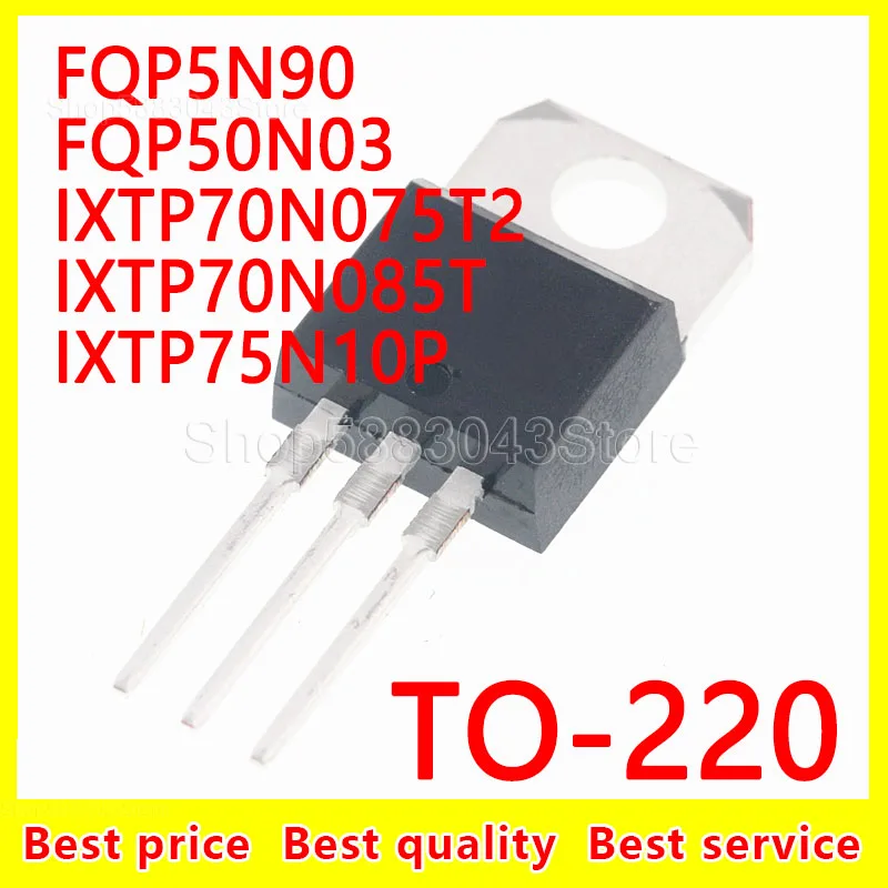 (10 шт.) 100% Новый оригинальный набор микросхем FQP5N90 FQP50N03 IXTP70N075T2 IXTP70N085T IXTP75N10P TO-220
(10 шт.) 100% Новый оригинальный набор микросхем FQP5N90 FQP50N03 IXTP70N075T2 IXTP70N085T IXTP75N10P TO-220