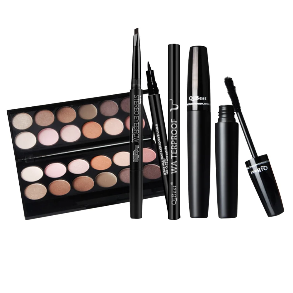 Eyeshadow Mascara Eyebrown Pencil Hight-light Power Makeup Set for Girls
Eyeshadow Mascara Eyebrown Pencil Hight-light Power Makeup Set for Girls