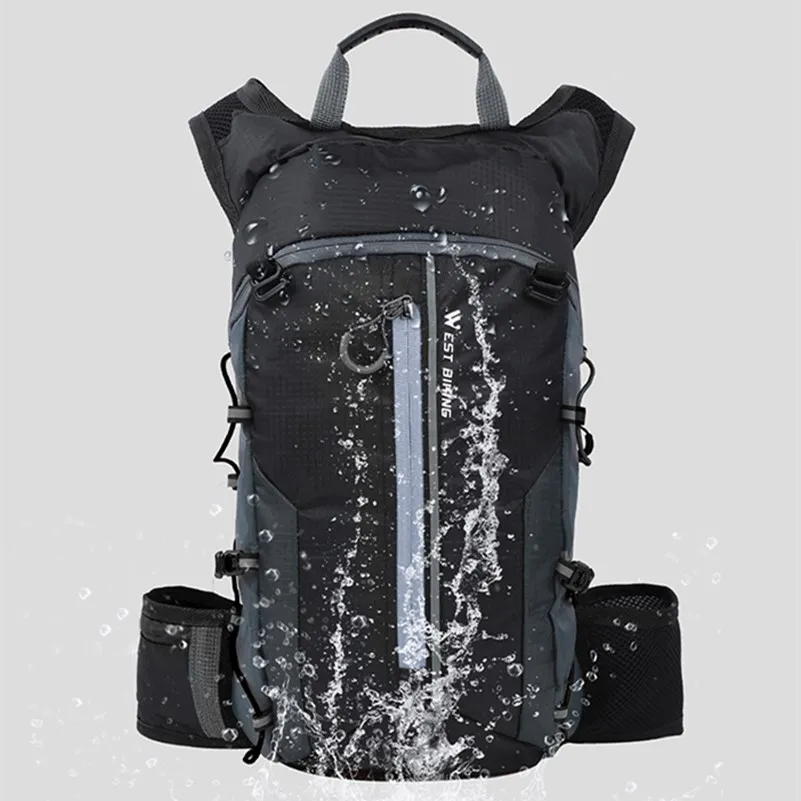 10L Waterproof Breathable Bicycle Backpack Nylon Hiking Outdoor Sports Climbing Camping Bag Hydration Backpack Men Women
10L Waterproof Breathable Bicycle Backpack Nylon Hiking Outdoor Sports Climbing Camping Bag Hydration Backpack Men Women