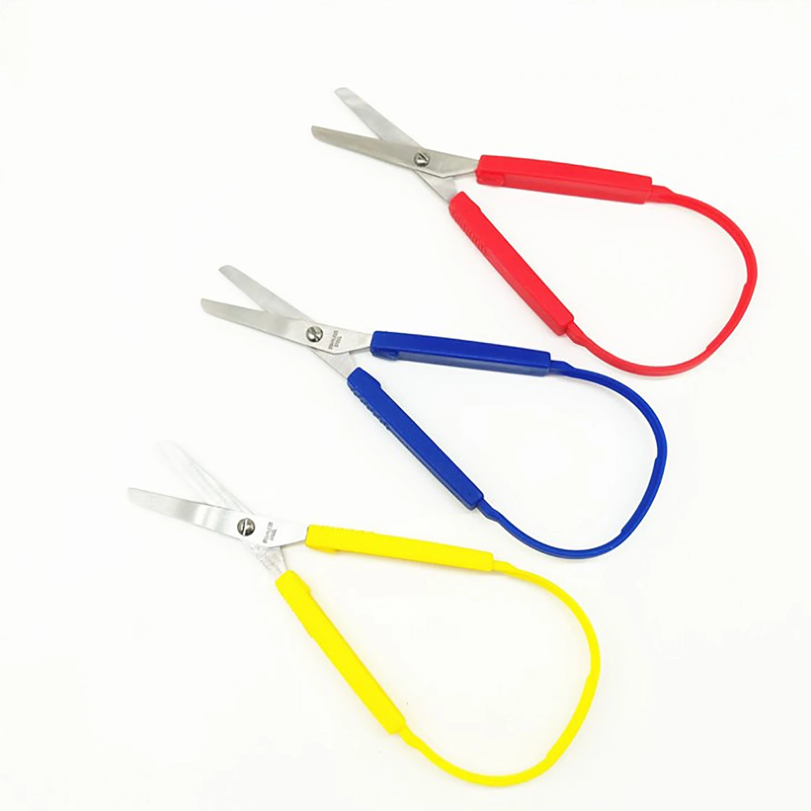 Loop Scissors for Kids Teens Adults Colorful Looped, Mini Easy Grip Scissor Adaptive Design Cutting for Small Hands,8 Inches
Loop Scissors for Kids Teens Adults Colorful Looped, Mini Easy Grip Scissor Adaptive Design Cutting for Small Hands,8 Inches