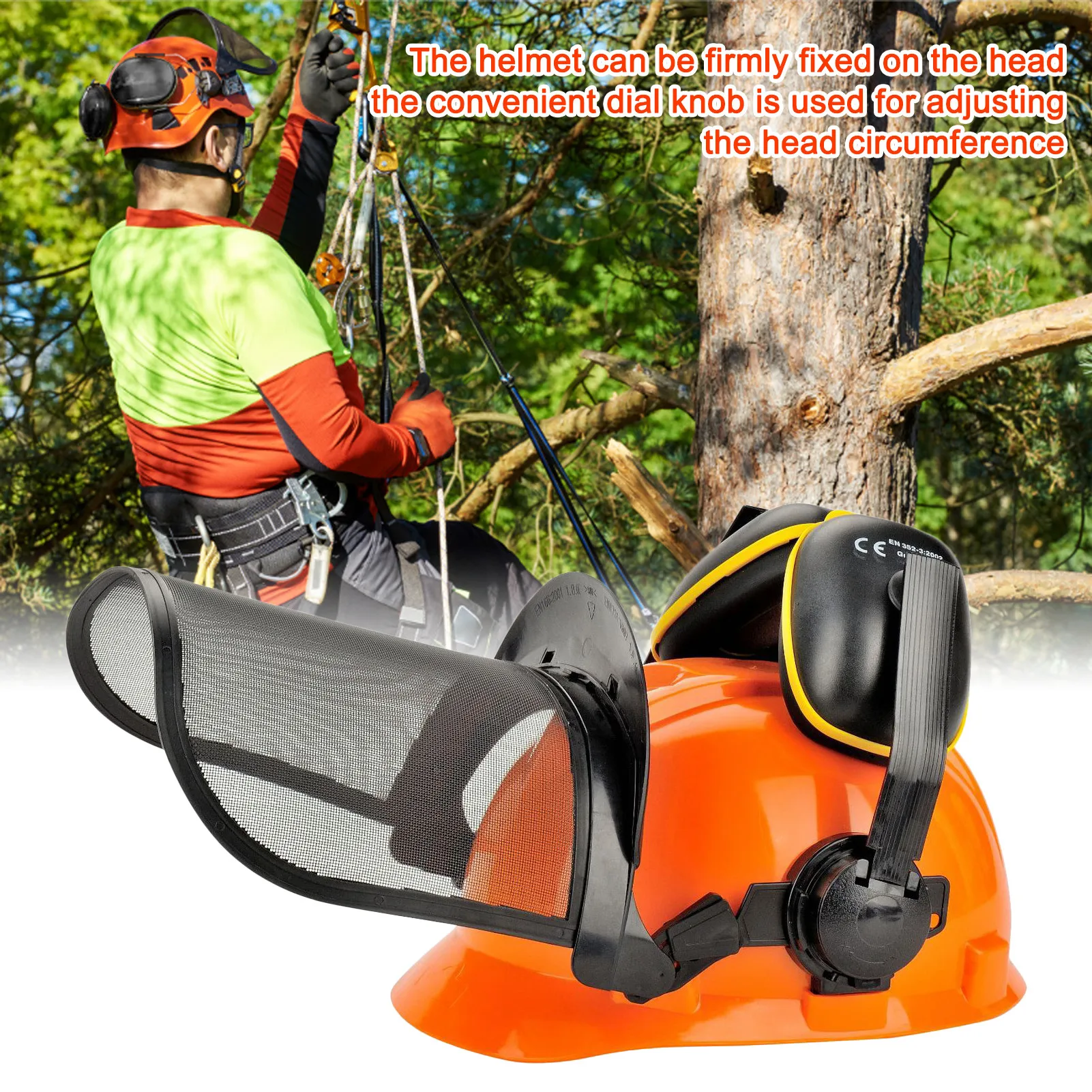 HDPE Forestry Safety Helmet With Protective Mesh Visor And Ear Muffs Steel Mesh Head Wear Protective Set Trimmer Protective Hat
HDPE Forestry Safety Helmet With Protective Mesh Visor And Ear Muffs Steel Mesh Head Wear Protective Set Trimmer Protective Hat
