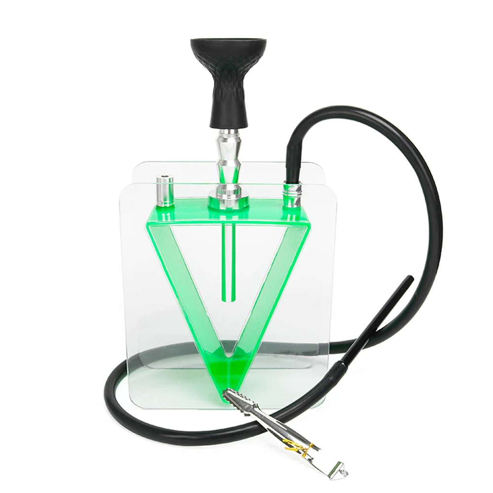 High quality acrylic hookah smoking set tea imported water pipe Triangle Shisha silicone bowl hose spring charcoal tongs
High quality acrylic hookah smoking set tea imported water pipe Triangle Shisha silicone bowl hose spring charcoal tongs