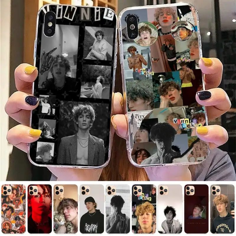 Vinnie Hacker Phone Case for iPhone 11 12 13 mini pro XS MAX 8 7 6 6S Plus X 5S SE 2020 XR case
Vinnie Hacker Phone Case for iPhone 11 12 13 mini pro XS MAX 8 7 6 6S Plus X 5S SE 2020 XR case