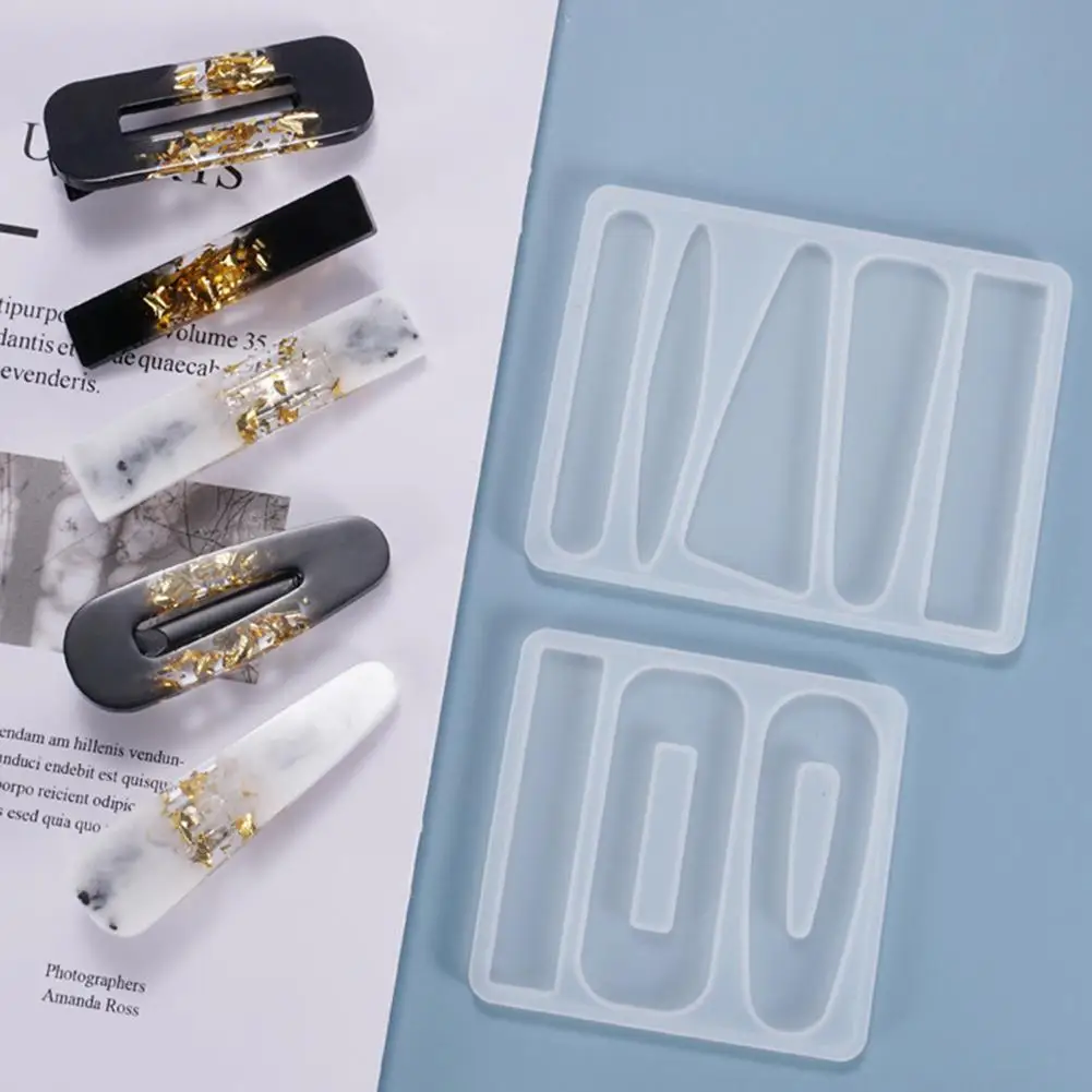Silicone Hairpin Clip Barrette Mould Resin Casting Jewelry Making Craft DIY Mold Non-Stick Hair Pin Design DIY Craft Mold
Silicone Hairpin Clip Barrette Mould Resin Casting Jewelry Making Craft DIY Mold Non-Stick Hair Pin Design DIY Craft Mold