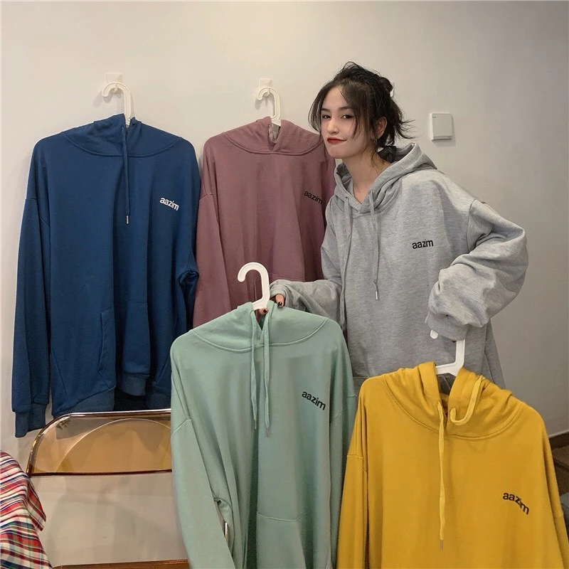 women loose over size hooded sweatshirts hip hop fashion pullover tops autumn street wear solid ladies clothes
women loose over size hooded sweatshirts hip hop fashion pullover tops autumn street wear solid ladies clothes