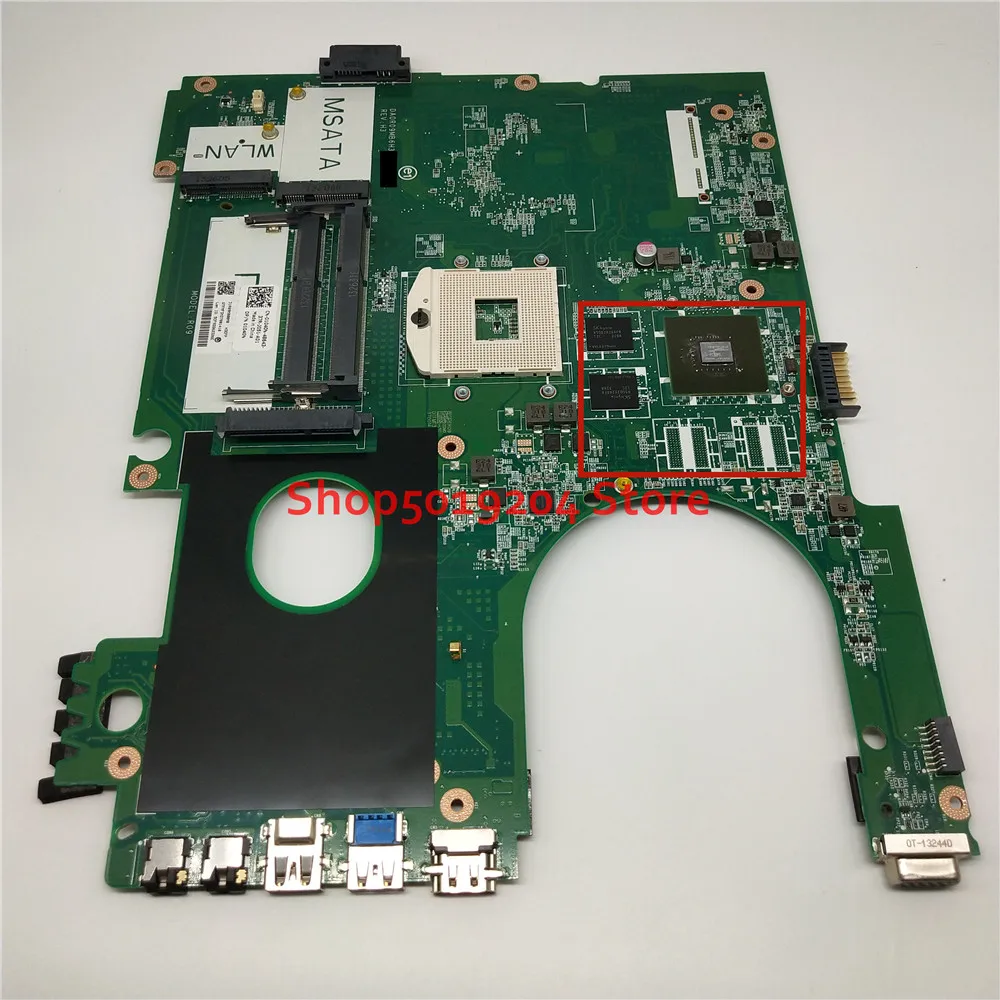 Материнская плата для ноутбука DELL INSPIRON 5720 DA0R09MB6H3 DA0R09MB6H1 31R09MB00M0 01040N 1040N CN-01040N