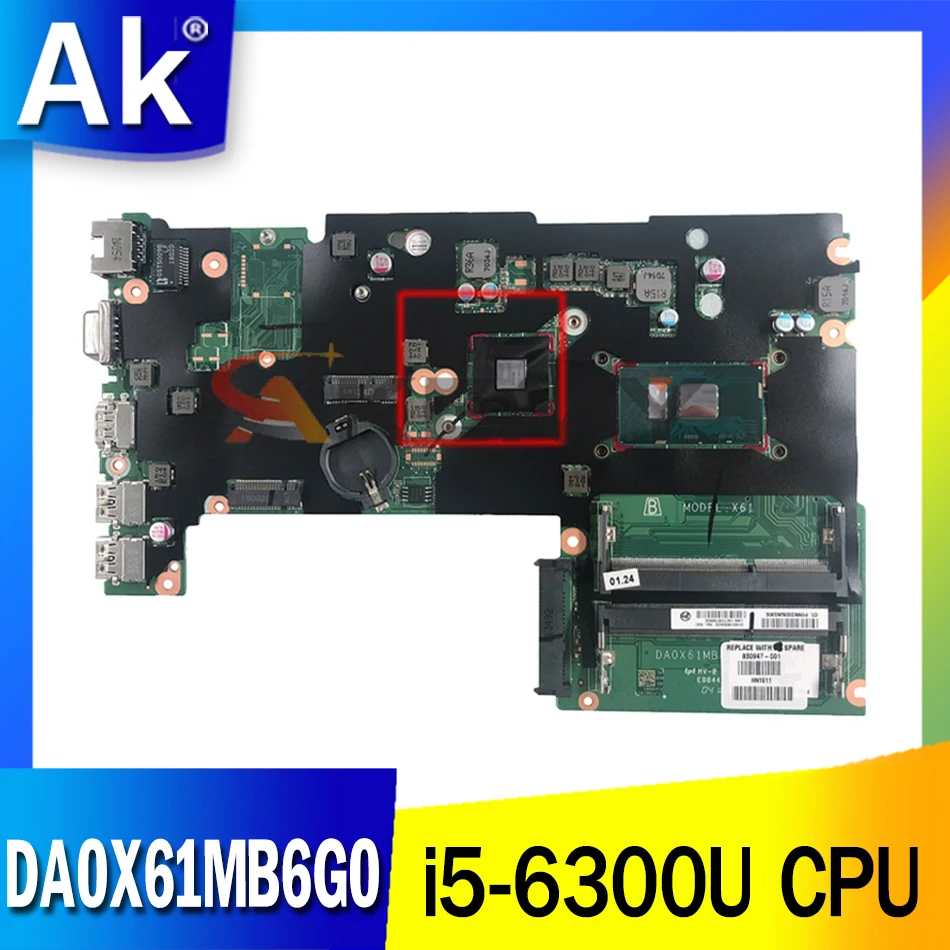 Материнская плата для ноутбука HP 440 G3 DDR3 830946-601 830946-501 830946-001 DA0X61MB6G0 W/ i5-6300U CPU 216-0864032 2 Гб GPU 
Материнская плата для ноутбука HP 440 G3 DDR3 830946-601 830946-501 830946-001 DA0X61MB6G0 W/ i5-6300U CPU 216-0864032 2 Гб GPU