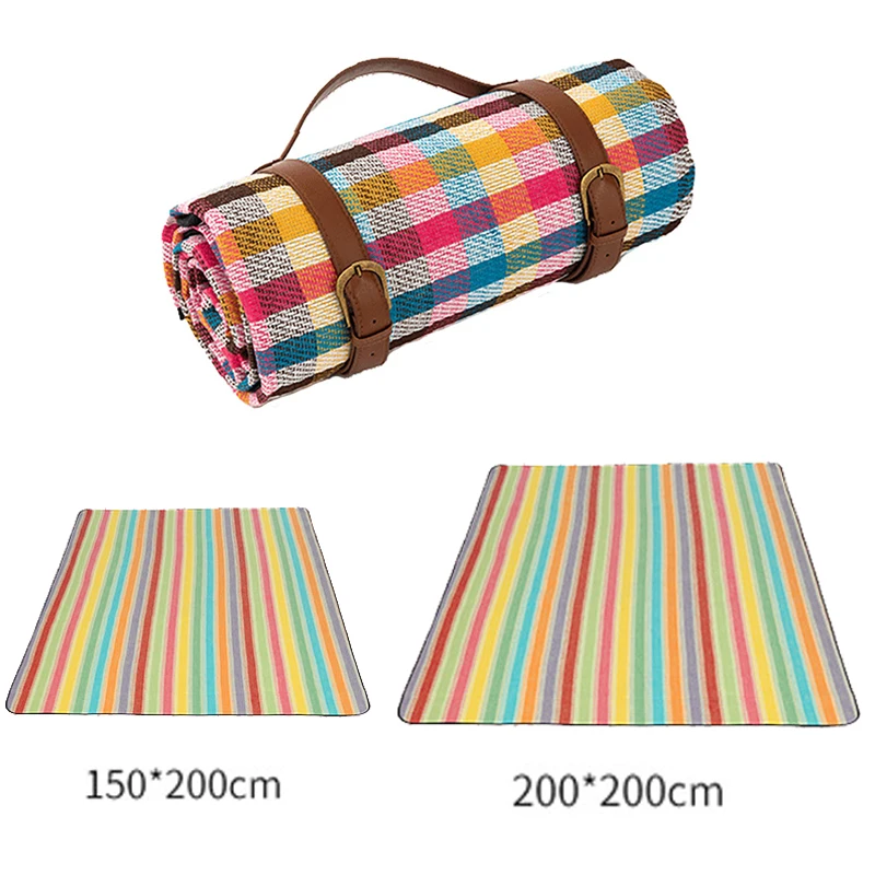 Thicken Plaid Outdoor Foldable Waterproof Picnic Mat Fashion Pad Breathable Soft Waterproof Portable Camping Travel Beach Blanke
Thicken Plaid Outdoor Foldable Waterproof Picnic Mat Fashion Pad Breathable Soft Waterproof Portable Camping Travel Beach Blanke