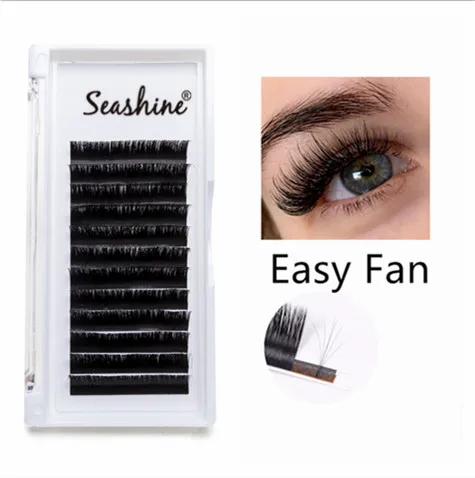 Seashine 12lines/ tray Individual Lashes Easy Fans Eyelashes Extension Blooming Lashes High quality For Free Shipping Hand Made
Seashine 12lines/ tray Individual Lashes Easy Fans Eyelashes Extension Blooming Lashes High quality For Free Shipping Hand Made
