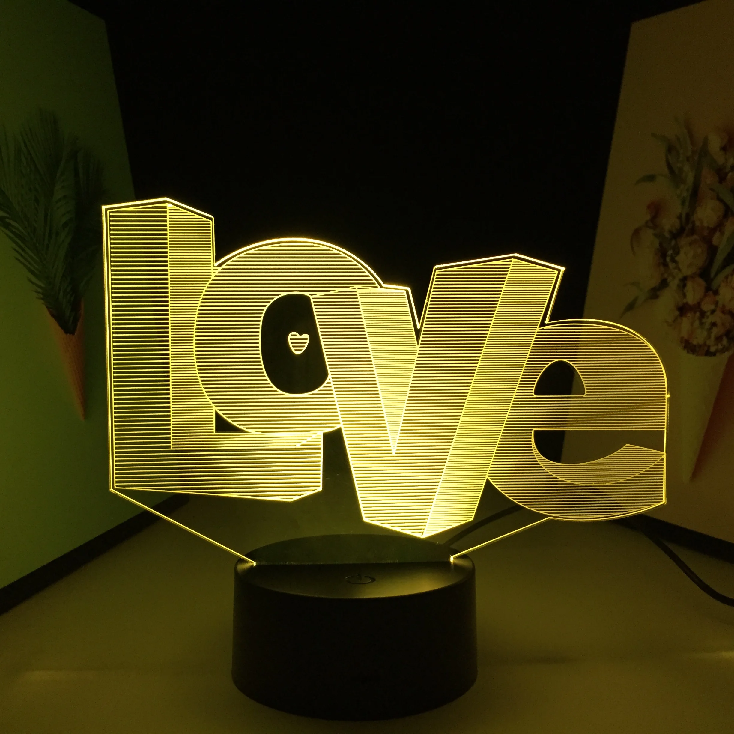Серия «любовь», 3d-светильник с надписью «LOVE», черная основа, визуальная Иллюзия для пар, детский праздник, подарок на день рождения, домашний...
Серия «любовь», 3d-светильник с надписью «LOVE», черная основа, визуальная Иллюзия для пар, детский праздник, подарок на день рождения, домашний...