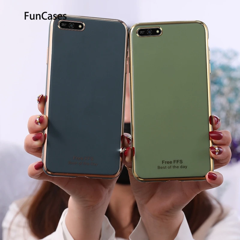 Роскошный мягкий чехол для Huawei P Smart Plus мобильного телефона Nova 3i Honor 7A Play 3 9X Pro 9A 8A 2019