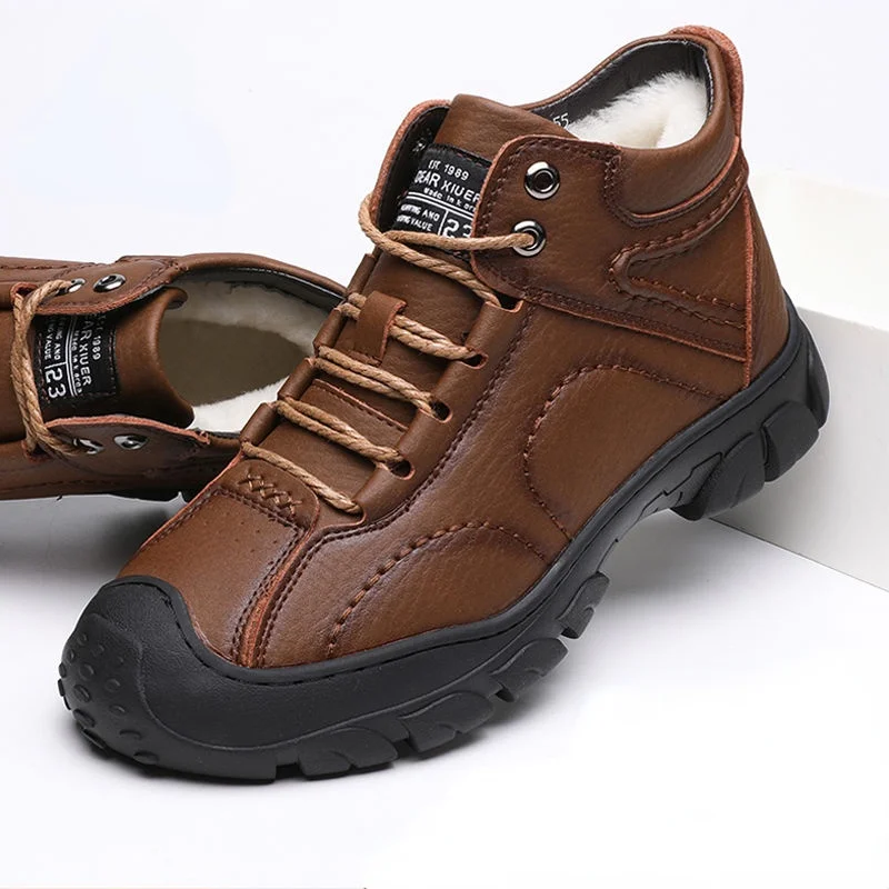 Мужские зимние брендовые зимние ботинки, Водонепроницаемые кожаные кроссовки, супер теплые мужские ботинки, мужские походные ботинки, Рабо...
Мужские зимние брендовые зимние ботинки, Водонепроницаемые кожаные кроссовки, супер теплые мужские ботинки, мужские походные ботинки, Рабо...