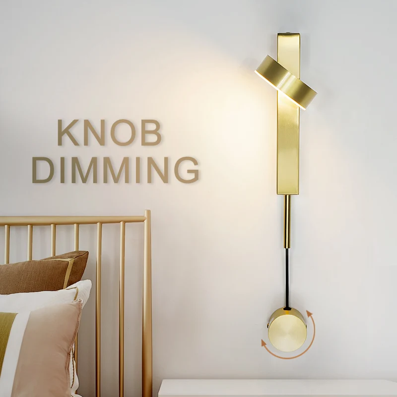 Indoor Led Wall Lamp Bedroom Bedside Lamp Wall Decoration Rotation Dimming Sconce With Switch Wall Light For Home Living Room
Indoor Led Wall Lamp Bedroom Bedside Lamp Wall Decoration Rotation Dimming Sconce With Switch Wall Light For Home Living Room