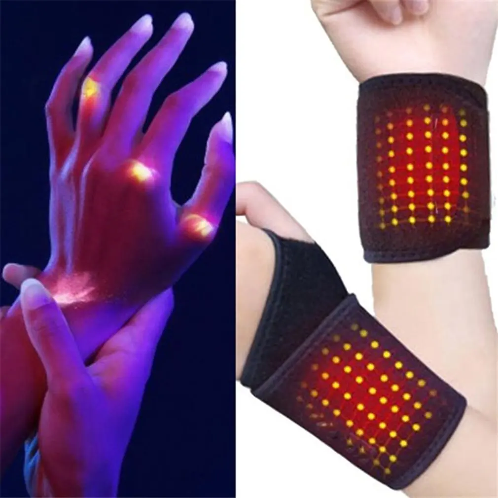 2Pcs/Pair Self-heating Magnet Wrist Support Brace Guard Protector Pad Men Winter Keep Warm Band Sports Protective Gear Bracers
2Pcs/Pair Self-heating Magnet Wrist Support Brace Guard Protector Pad Men Winter Keep Warm Band Sports Protective Gear Bracers