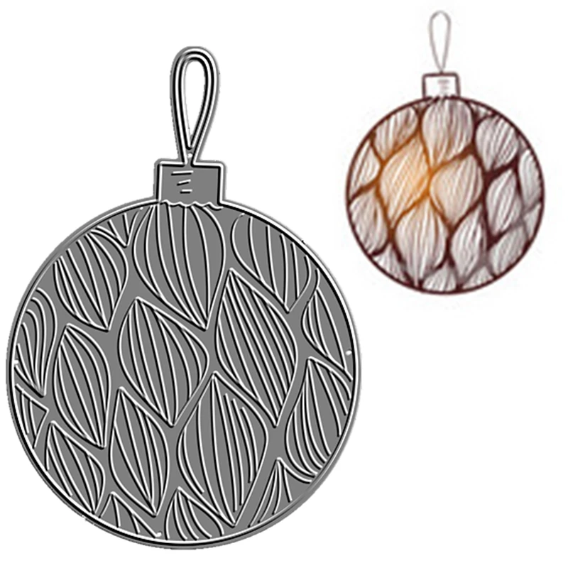 New 2021 Metal Cutting Dies Scrapbooking Christmas Ball Make Ripple Album Gift Decoration Embossing Frame Card Craft No Stamp
New 2021 Metal Cutting Dies Scrapbooking Christmas Ball Make Ripple Album Gift Decoration Embossing Frame Card Craft No Stamp