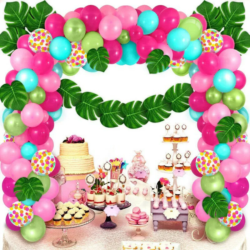 142Pcs Tropical Hawaiian Summer Balloon Garland Arch Kit Banner For Birthday Party Home Decoration Kit
142Pcs Tropical Hawaiian Summer Balloon Garland Arch Kit Banner For Birthday Party Home Decoration Kit