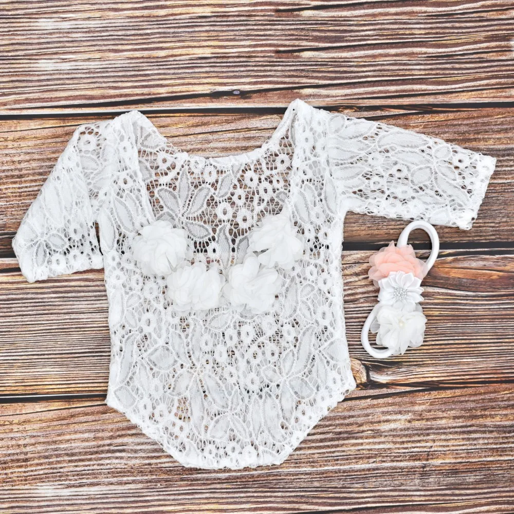 Summer 0-1 Month Newborn Chiffon Flower Decoration Lace Dress Pearl Hairband Two-piece Set Photography Props Boys Girls Baby
Summer 0-1 Month Newborn Chiffon Flower Decoration Lace Dress Pearl Hairband Two-piece Set Photography Props Boys Girls Baby