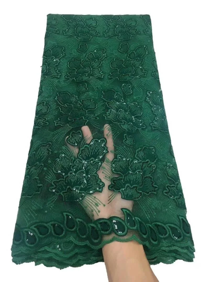 African Chiffon Mesh Lace Fabric 2020 High Quality Lace French Nigerian Mesh Sequins Lace Fabrics For Wedding Dress Sewing
African Chiffon Mesh Lace Fabric 2020 High Quality Lace French Nigerian Mesh Sequins Lace Fabrics For Wedding Dress Sewing