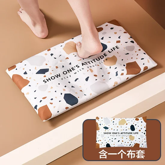 Foot Toilet Bath Mat Anti Slip Soft Diatom Mud Shower Quick Dry Bath Mat Bathroom Dywanik Lazienkowy Household Products DF50BM
Foot Toilet Bath Mat Anti Slip Soft Diatom Mud Shower Quick Dry Bath Mat Bathroom Dywanik Lazienkowy Household Products DF50BM