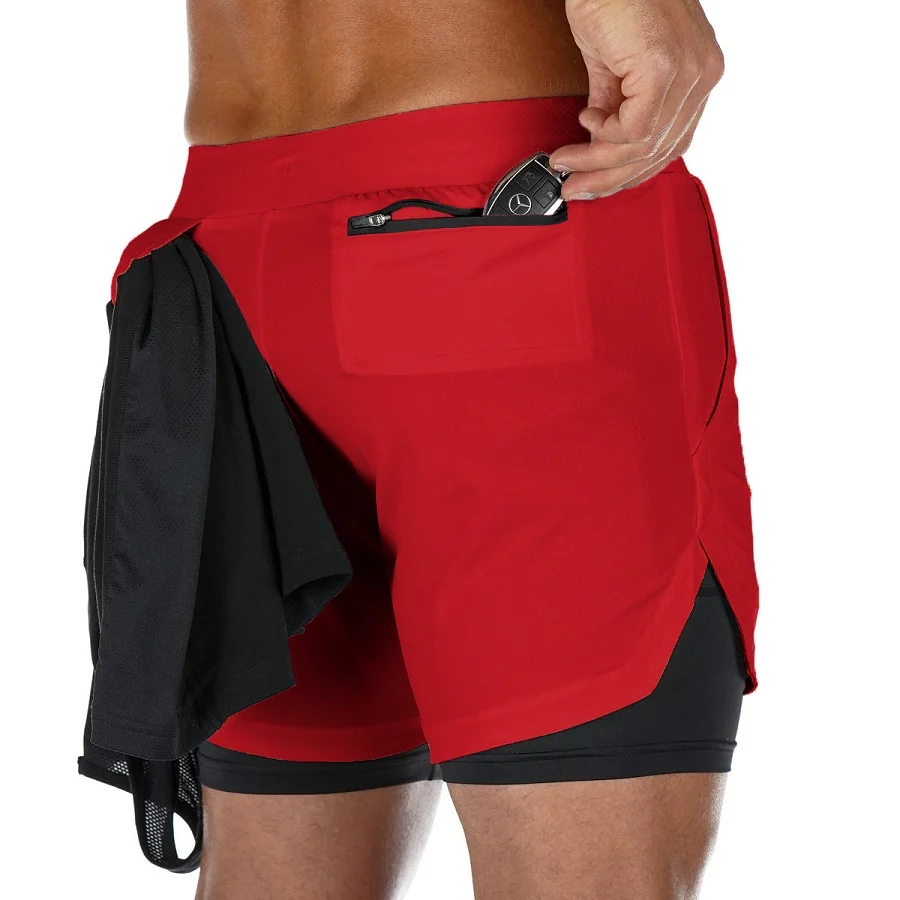 NEW Men's Running Shorts Mens 2 in 1 Sports Shorts Male double-deck Quick Drying Sports men Shorts Jogging Gym Shorts men
NEW Men's Running Shorts Mens 2 in 1 Sports Shorts Male double-deck Quick Drying Sports men Shorts Jogging Gym Shorts men
